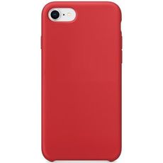 Задняя накладка для iPhone 7/8/SE (2022)/SE (2020) Silicone Case красный
