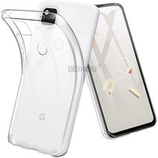 Задняя накладка для Google Pixel 4A прозрачная силикон
