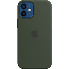 Задняя накладка для iPhone 12/12Pro MagSafe кипрский зеленый Silicone Case Apple