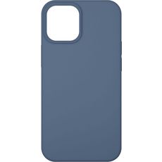 Задняя накладка для iPhone 12 Mini темно синяя Nano силикон