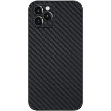 Задняя накладка для iPhone 12 Pro Max черная K-DOO Air Carbon с защитой для камеры