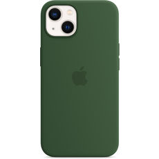 Задняя накладка для iPhone 13 MagSafe Silicone Case зеленый клевер
