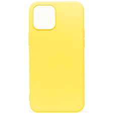 Задняя накладка для iPhone 13 Pro желтая Nano силикон