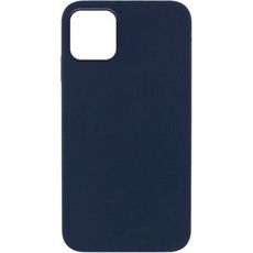Задняя накладка для iPhone 13 синий металлик