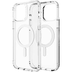 Задняя накладка для iPhone 14 MagSafe прозрачная Clear Snap Case ZAGG