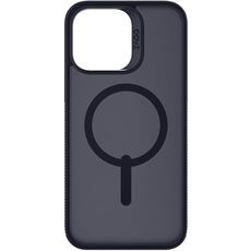 Задняя накладка для iPhone 14 MagSafe затемненная черная Hampton Case ZAGG