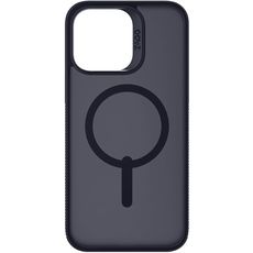 Задняя накладка для iPhone 14 Plus MagSafe затемненная черная Hampton Case ZAGG Задняя накладка для iPhone 14 Plus MagSafe затемненная черная Hampton Case ZAGG