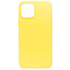 Задняя накладка для iPhone 14 Pro 6.1 MagSafe Silicone Case желтая