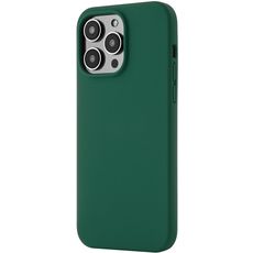 Задняя накладка для iPhone 14 Pro Max 6.7 Mag case темно-зеленая uBear Touch