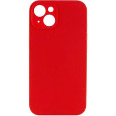 Чехол-накладка iPhone 15 Plus 6.7 красная с защитой камеры