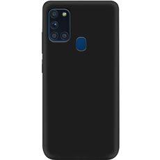 Задняя накладка для Samsung Galaxy A21S чёрная Nano силикон