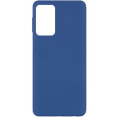 Задняя накладка для Samsung Galaxy A33 синяя силикон