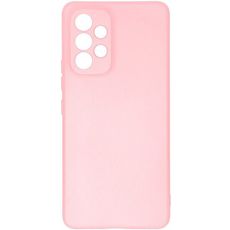 Задняя накладка для Samsung Galaxy A53 розовая Nano силикон с защитой для камеры Задняя накладка для Samsung Galaxy A53 розовая Nano силикон с защитой для камеры