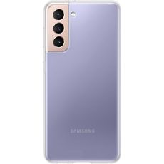 Задняя накладка для Samsung Galaxy S21 прозрачная силикон