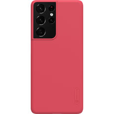 Задняя накладка для Samsung Galaxy S21 Ultra красная Nillkin