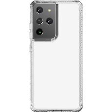 Задняя накладка для Samsung Galaxy S21 Ultra прозрачная пластик Clear Case