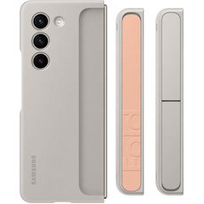 Задняя накладка для Samsung Z Fold5 Standin Case with Strap серая
