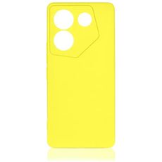 Задняя накладка для Tecno Camon 20 Pro 5G желтая силикон