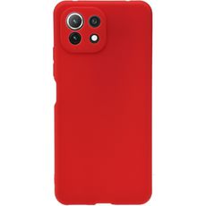 Задняя накладка для Xiaomi Mi11 красная Nano силикон