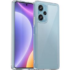 Задняя накладка для Xiaomi Poco F5/Redmi Note 12 Turbo прозрачная противоударная