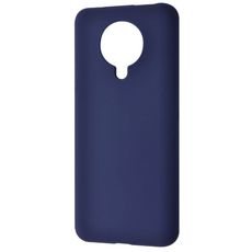 Задняя накладка для Xiaomi Redmi K30 Pro/Poco F2 Pro синяя Nano силикон