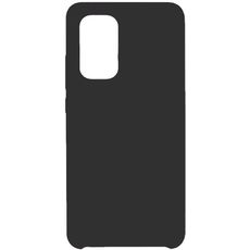 Задняя накладка для Xiaomi Redmi Note 10 черная силикон