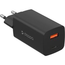 Сетевое зарядное устройство USB+Type-C 65w Deppa QC3.0 Wall charger PD для Pixel Сетевое зарядное устройство USB+Type-C 65w Deppa QC3.0 Wall charger PD для Pixel