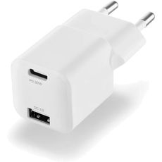 Сетевое зарядное устройство uBear 30W USB+Type-C Wall charger Motion Белый