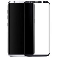 Защитное стекло для Samsung S9 3D чёрное ПОЛНОЕ