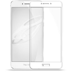Защитное стекло для Huawei Honor 8 Lite 3d белое