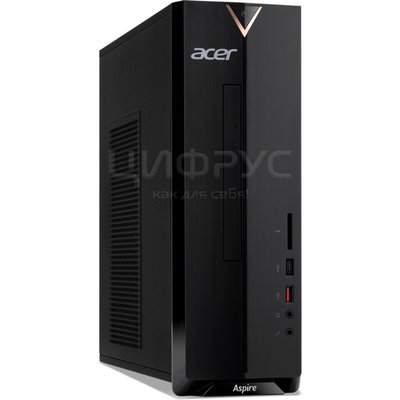 Acer Aspire XC-1660 (Intel Core i3 10105 3.7, 16Gb, SSD 256Gb, UHDG 630, Windows 11, GbitEth, 180W) Black (DT.BGWER.01F) () - 