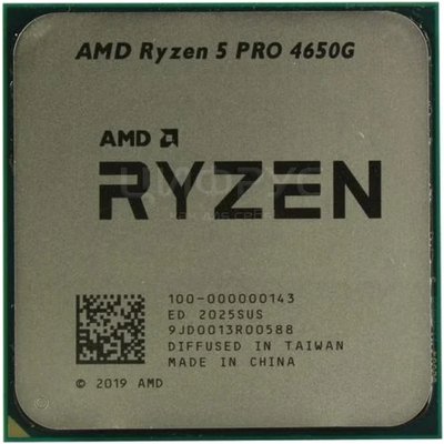 AMD Ryzen 5 4650G X6 SAM4 OEM 65W 3700 (100-000000143) (EAC) - Цифрус