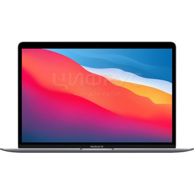 Apple MacBook Air 13 2020 (Apple M1, RAM 8GB, SSD 256GB, Apple graphics 7-core, macOS) Space Gray MGN63 - Цифрус