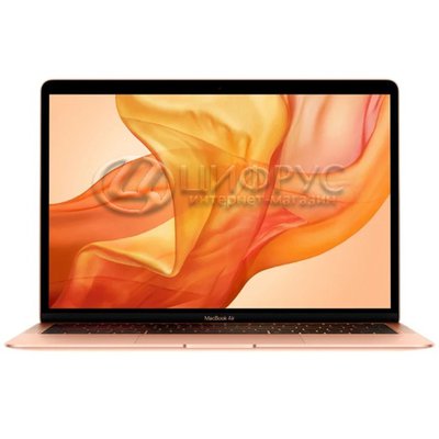 Apple MacBook Air 13  Retina   True Tone Mid 2019 (Intel Core i5 8210Y 1600 MHz/13.3/2560x1600/8GB/256GB SSD/DVD /Intel UHD Graphics 617/Wi-Fi/Bluetooth/macOS) Gold - 