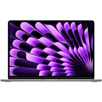 Apple MacBook Air 15 2023 (Apple M2, RAM 8Gb, SSD 256Gb, Apple graphics 10-core, macOS) Space Gray (MQKP3) - Цифрус