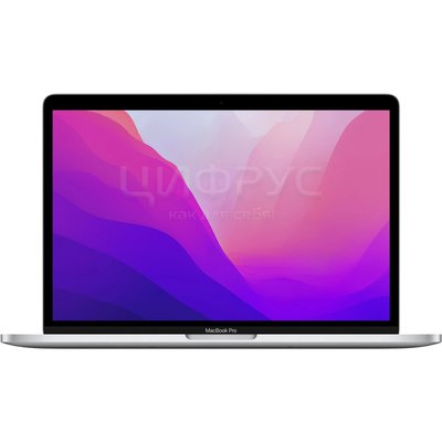 Apple MacBook Pro 13 2022 (Apple M2, RAM 8GB, SSD 512GB, Apple graphics 10-core, macOS) Silver MNEQ3 - 