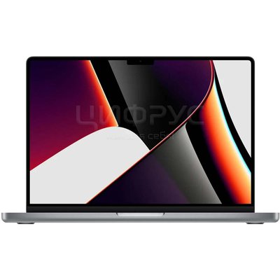 Apple Macbook Pro 14 Late 2021 (Apple M1 Max/14.2/3024x1964/32GB/1024GB SSD/DVD нет/Apple graphics 24-core/Wi-Fi/Bluetooth/macOS) (Z15H0007B) Grey (РСТ) - Цифрус