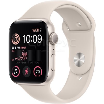Apple Watch SE GPS (2022) 40mm Sport Band Starlight S/M - 