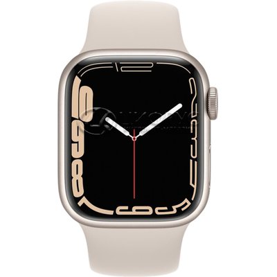 Apple Watch Series 7 41mm Aluminium with Sport Band Starlight (MKMY3RU/A) - 