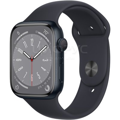 Apple Watch Series 8 45mm Aluminum Midnight S/M - Цифрус