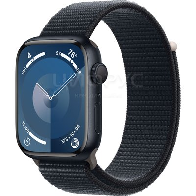 Apple Watch Series 9 41mm Aluminum Midnight Solo Loop - 