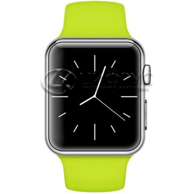 Apple Watch Sport with Sport Band (38 ) Silver Aluminum/Green - 