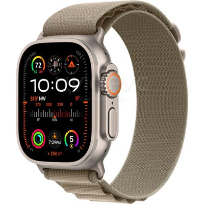 Apple Watch Ultra 2 49mm Titanium Case Alpine Loop (S) Olive - Цифрус