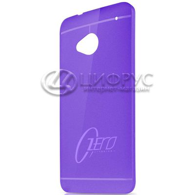 Задняя накладка для HTC One фиолетовая - Цифрус