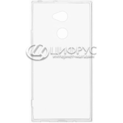 Задняя накладка для Sony XA2 Ultra прозрачная силиконовая - Цифрус