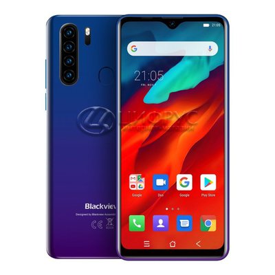 Blackview A80 Pro 64Gb+4Gb Dual LTE Blue - Цифрус