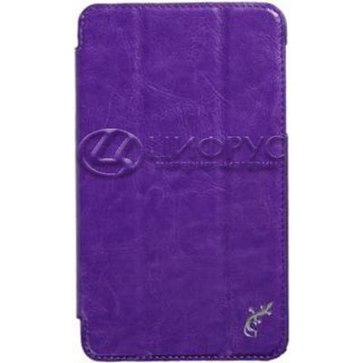Чехол для Samsung Tab 4 7.0 книжка фиолетовая кожа - Цифрус