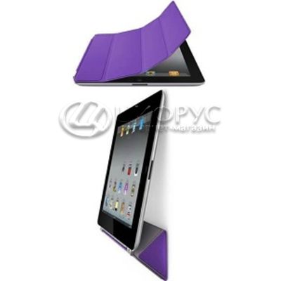 Чехол жалюзи для Apple iPad 2 / iPad 3 / iPad 4 / фиолетовая кожа - Цифрус