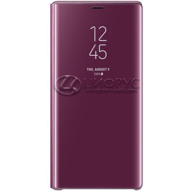 Чехол-книга для Samsung Galaxy M31/M21/M30S фиолетовый Clear View - Цифрус