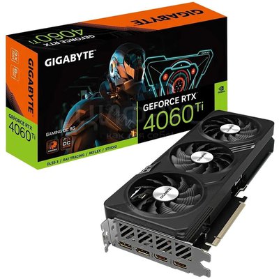 Gigabyte GeForce RTX 4060 TI GAMING OC 8Gb (GV-N406TGAMING OC-8GD) () - 